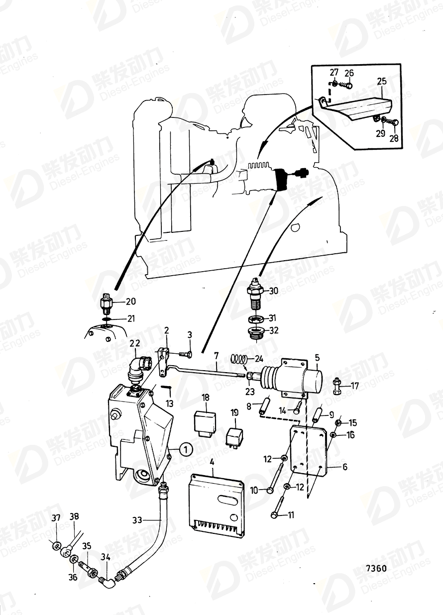 volvo penta Contact 846580 Drawing volvo penta Contact 846580 Drawing